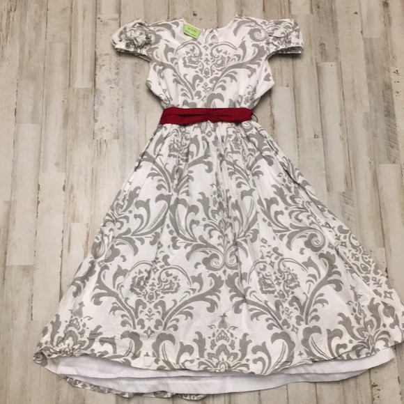 Le Za Me Hand Smocked Boutique Holiday Dress - Picture 1 of 5